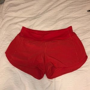 Lululemon 4’ speed shorts